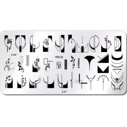 Nail Art Stamping Schablone - STZ-N02- STZ-N02