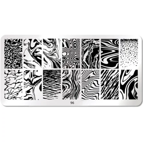 Nail Art Stamping Schablone - STZ-N02- STZ-N02