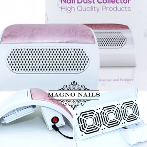 Profi Staubabsaugung / Armpolster leiser Lüfter - rosa