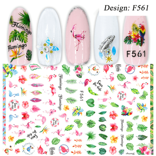 2D Nail Art Sticker
