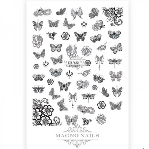 2D Nail Art Sticker