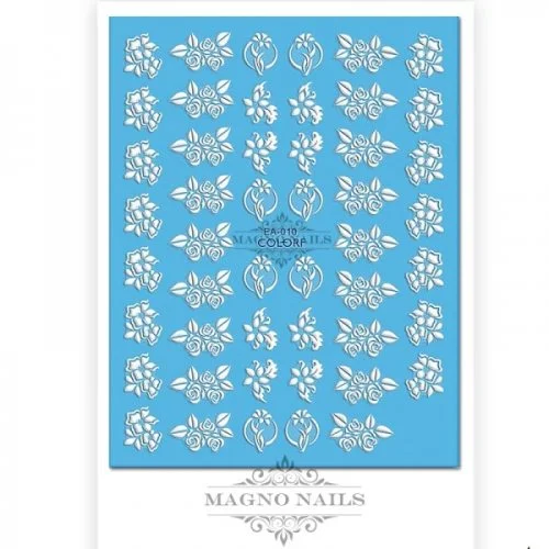 3D Design Nail Sticker - 3D Wraps Selbstklebende Nagelaufkleber Nagelsticker