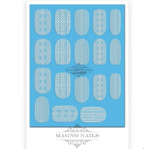 3D Design Nail Sticker - 3D Wraps Selbstklebende Nagelaufkleber Nagelsticker