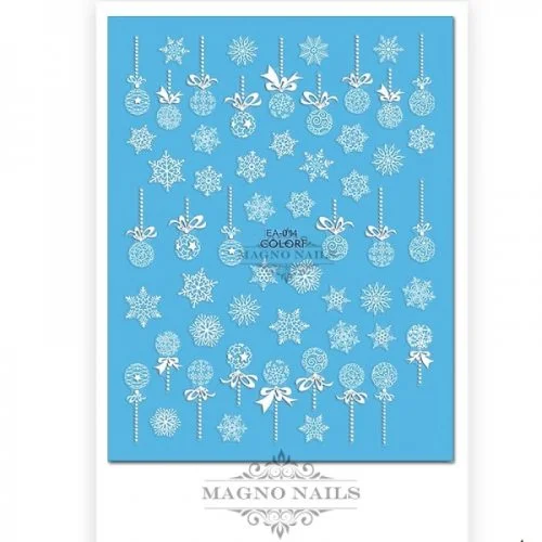 3D Design Nail Sticker - 3D Wraps Selbstklebende Nagelaufkleber Nagelsticker