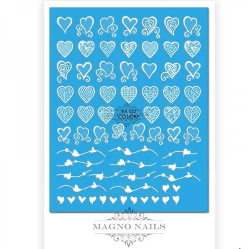 3D Design Nail Sticker - 3D Wraps Selbstklebende Nagelaufkleber Nagelsticker