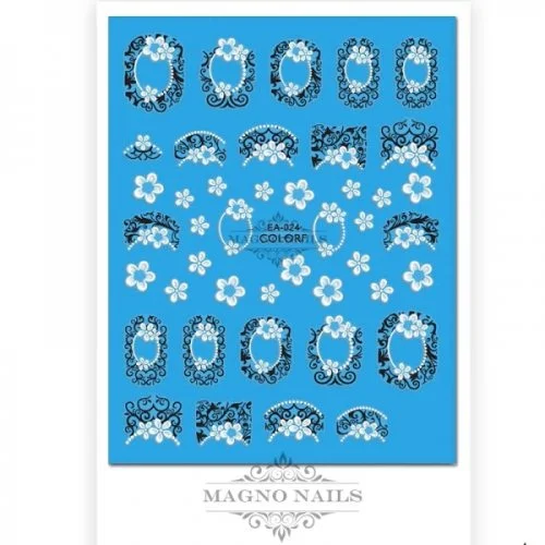 3D Design Nail Sticker - 3D Wraps Selbstklebende Nagelaufkleber Nagelsticker