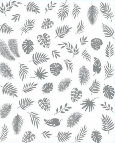 3D Metallic Nail Sticker - silber Seblstklebende Aufkleber Nagelsticker Nagelaufkleber