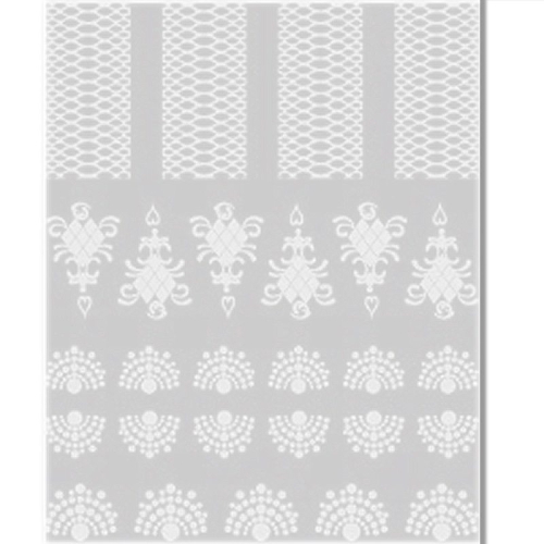 2D Nail Art Sticker