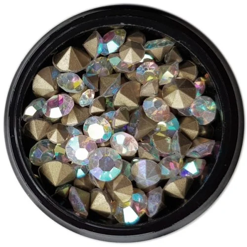 Mix - Nail Art - Strasssteine Set - Crystal Nail Nagelstudio Nägel Nailart Nail art