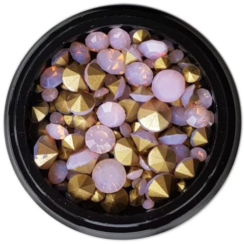 Mix - Nail Art - Strasssteine Set - Rosa Nail Nagelstudio Nägel Nailart Nail art