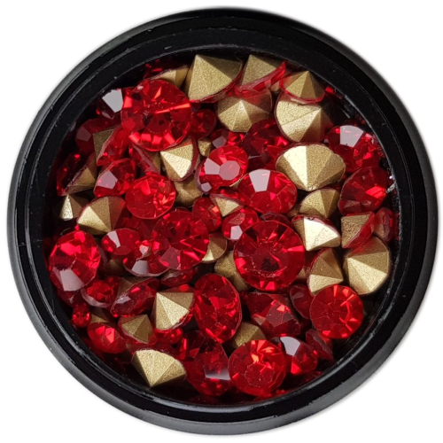 Mix - Nail Art - Strasssteine Set - Rubin Nail Nagelstudio Nägel Nailart Nail art