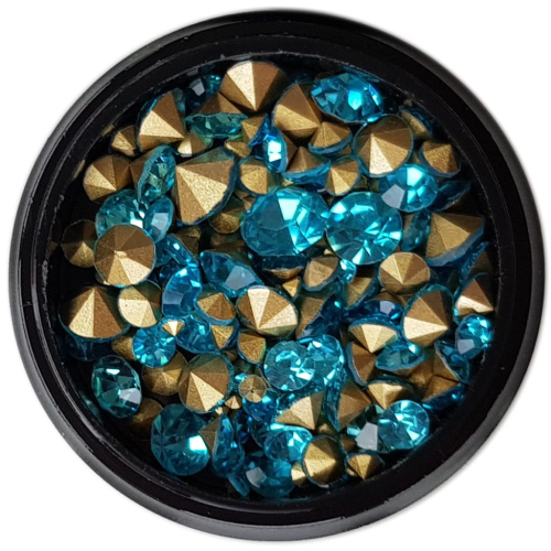 Mix - Nail Art - Strasssteine Set - Turquiose Nail Nagelstudio Nägel Nailart Nail art