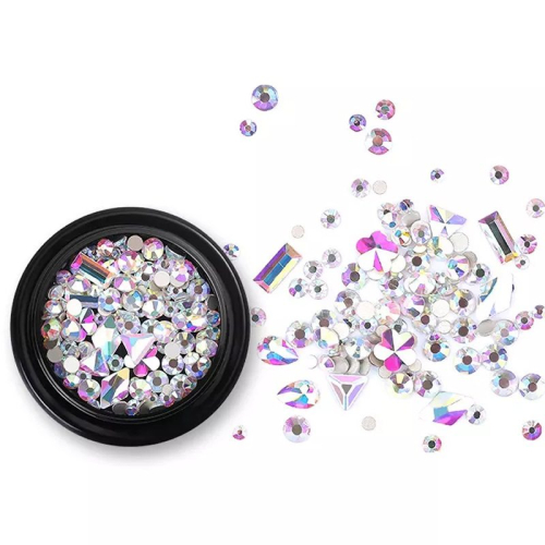 Mix - Nail Art - Strasssteine Set - Crystal AB Nail Nagelstudio Nägel Nailart Nail art