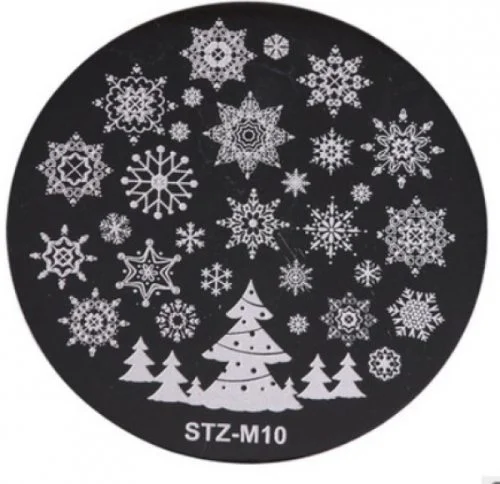 Nail Art Stamping Schablone - STZ-N02- STZ-N02