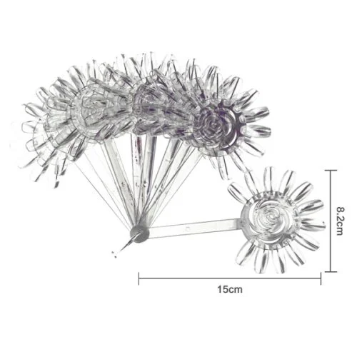 Tip Präsentationsdisplay Rose - 10er Set klar