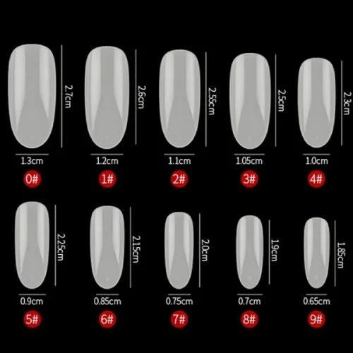 Mandel Form - Fullcover Full cover Tips
