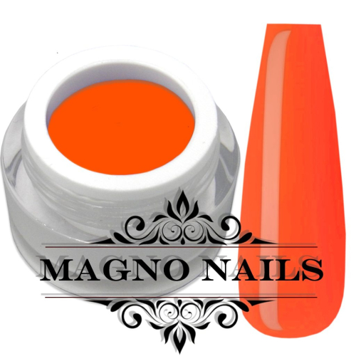 Preview: UV Gel - 3104 - Night Glow Gel - Luminous Orange