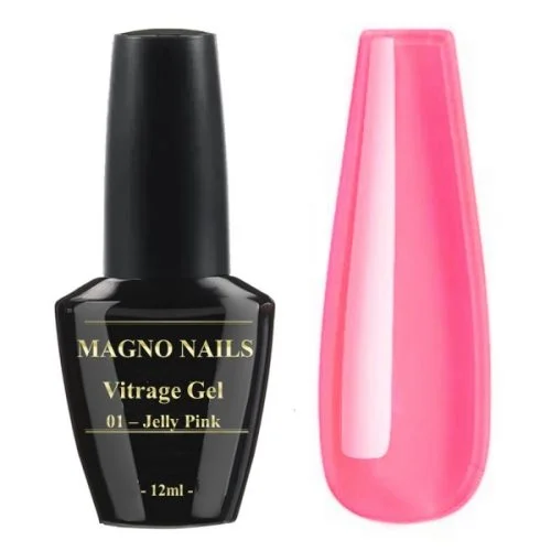UV Glas Gel - Vitrage Gel - 01 - Jelly Pink