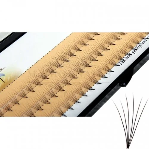 6D Seidenwimpern - C-Curl - Seiden Wimpern - 12 mm