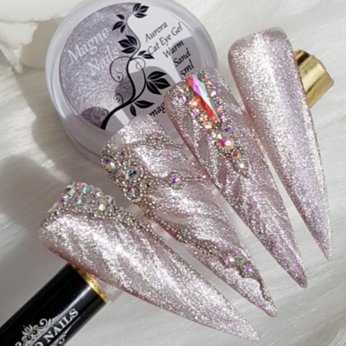 Preview: UV Gel - Aurora Cat Eye - Warm Sand