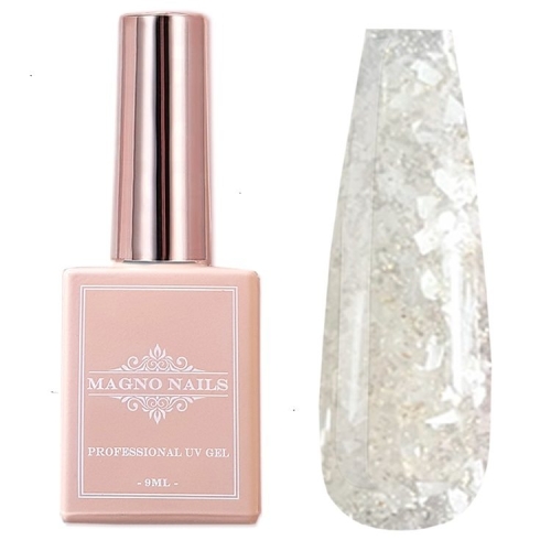 UV Gel - 5701 - Marmor Glam Gel - White Frost