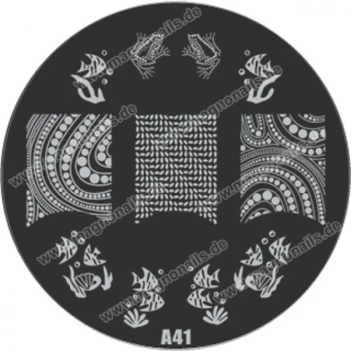 Nail Stamping Schablone