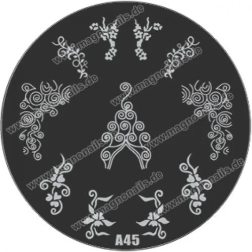 Nail Stamping Schablone