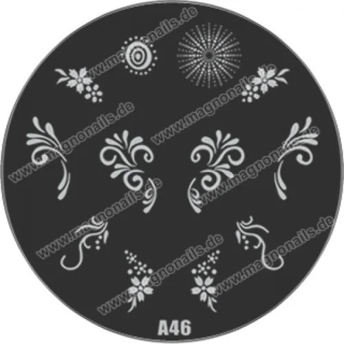 Nail Stamping Schablone
