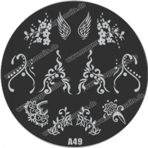 Nail Stamping Schablone