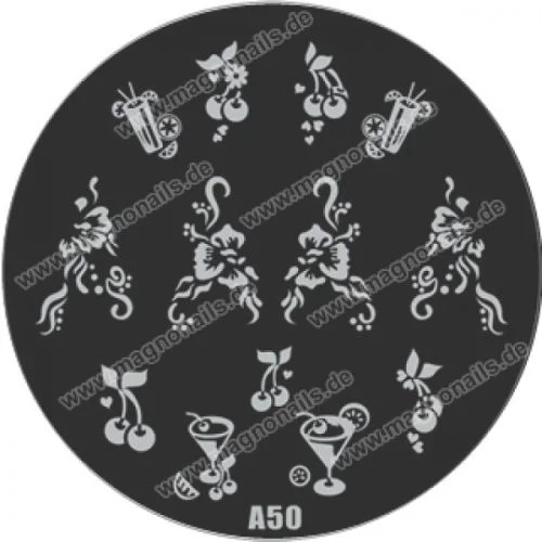 Nail Stamping Schablone