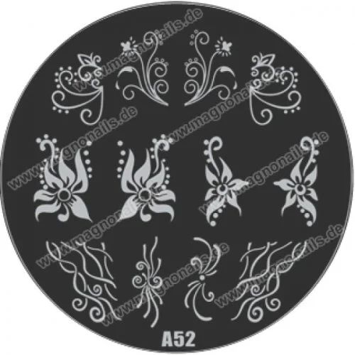 Nail Stamping Schablone