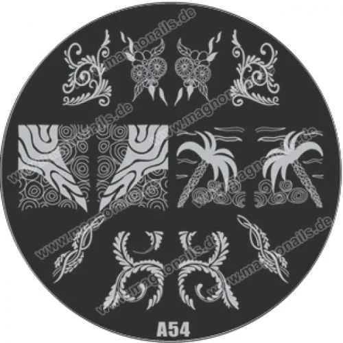 Nail Stamping Schablone