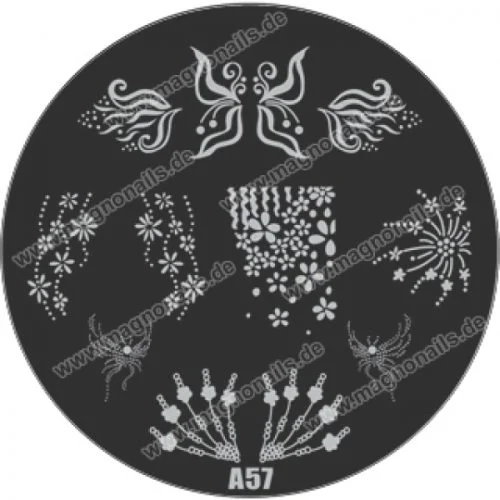 Nail Stamping Schablone