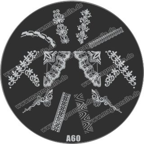 Nail Stamping Schablone