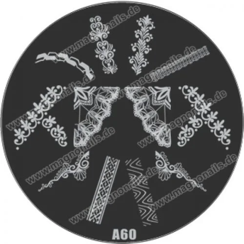 Nail Stamping Schablone