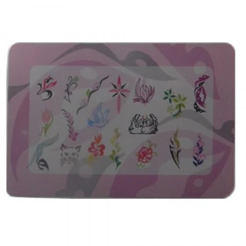 Nail Art Stamping Abziehkarte