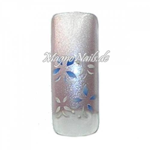 Airbrush Tips Profitips French Design Nageltips Hell Lila Muster blumen