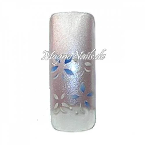 Airbrush Tips Profitips French Design Nageltips Hell Lila Muster blumen
