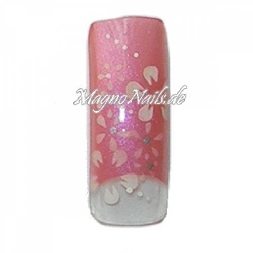 Airbrush Tips Profitips French Design Nageltips Rosa  Pink Blumen