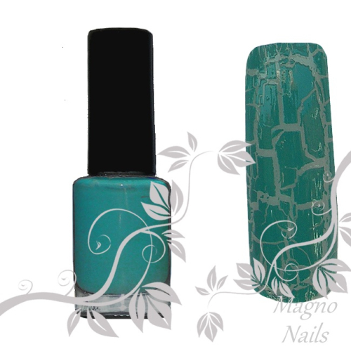 Preview: Crackle Nagellack - Petrol 5ml
