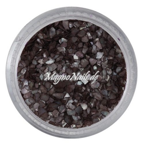 Einlegemotive - Crushed Shell - schwarzbraun