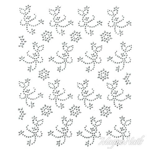 Crystal Nail Sticker - Bindis - crystal Strasssteine Strass Aufkleber selbstklebende Nailar Nail art