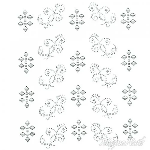 Crystal Nail Sticker - Bindis - crystal Strasssteine Strass Aufkleber selbstklebende Nailar Nail art
