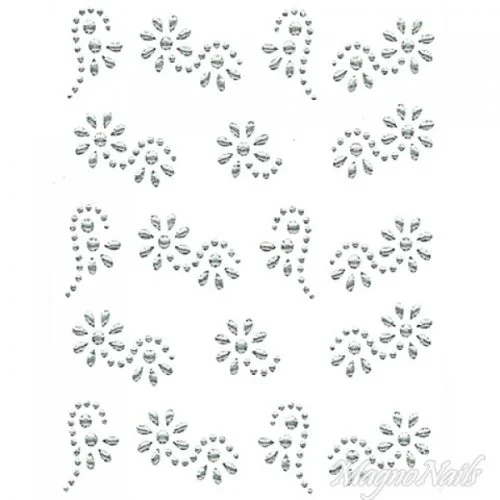 Crystal Nail Sticker - Bindis - crystal Strasssteine Strass Aufkleber selbstklebende Nailar Nail art