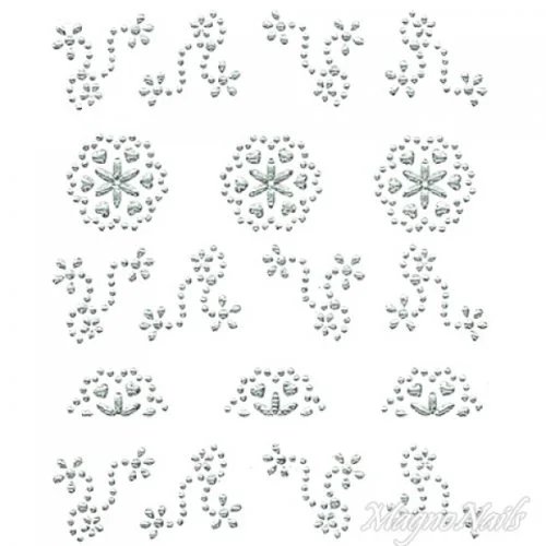 Crystal Nail Sticker - Bindis - crystal Strasssteine Strass Aufkleber selbstklebende Nailar Nail art