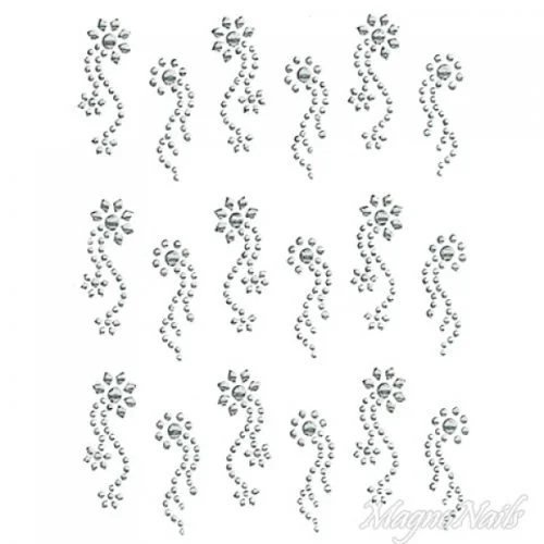 Crystal Nail Sticker - Bindis - crystal Strasssteine Strass Aufkleber selbstklebende Nailar Nail art