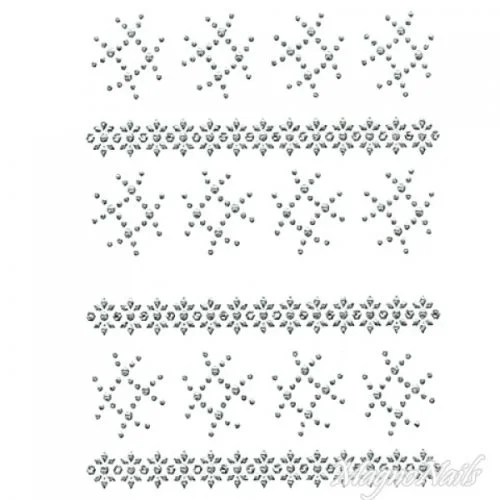 Crystal Nail Sticker - Bindis - crystal Strasssteine Strass Aufkleber selbstklebende Nailar Nail art