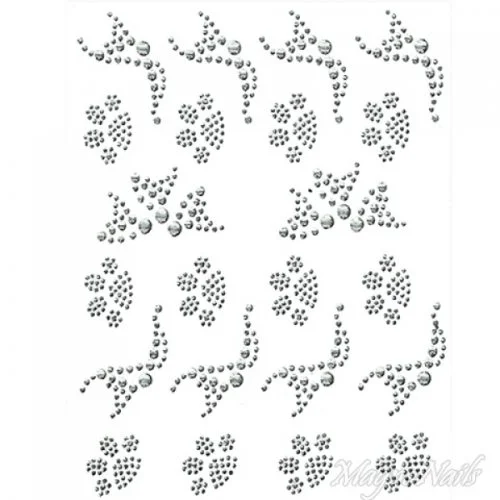 Crystal Nail Sticker - Bindis - crystal Strasssteine Strass Aufkleber selbstklebende Nailar Nail art