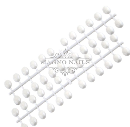48 Color Dots - UV Gel Präsentationsdisplay natur oval