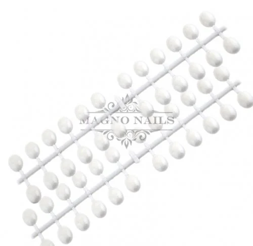 48 Color Dots - UV Gel Präsentationsdisplay natur oval